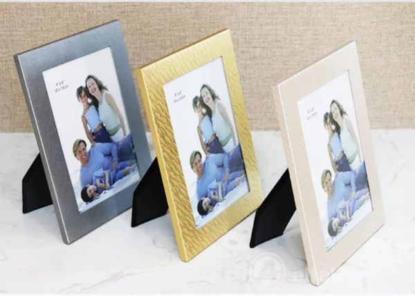 Photo frame - anodized aluminum finish