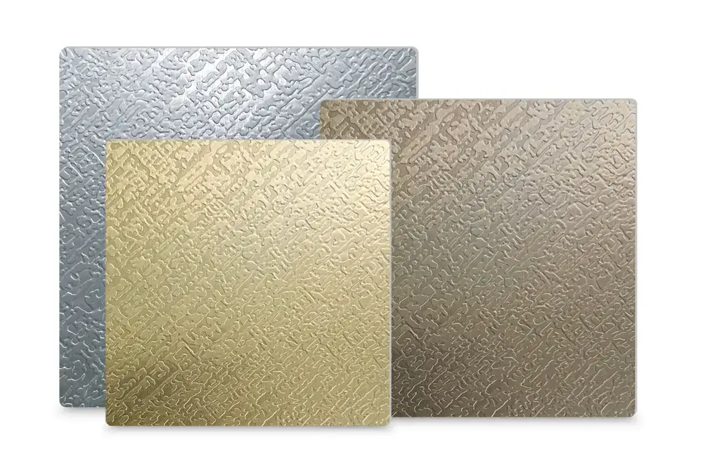 Embossed aluminum sheet