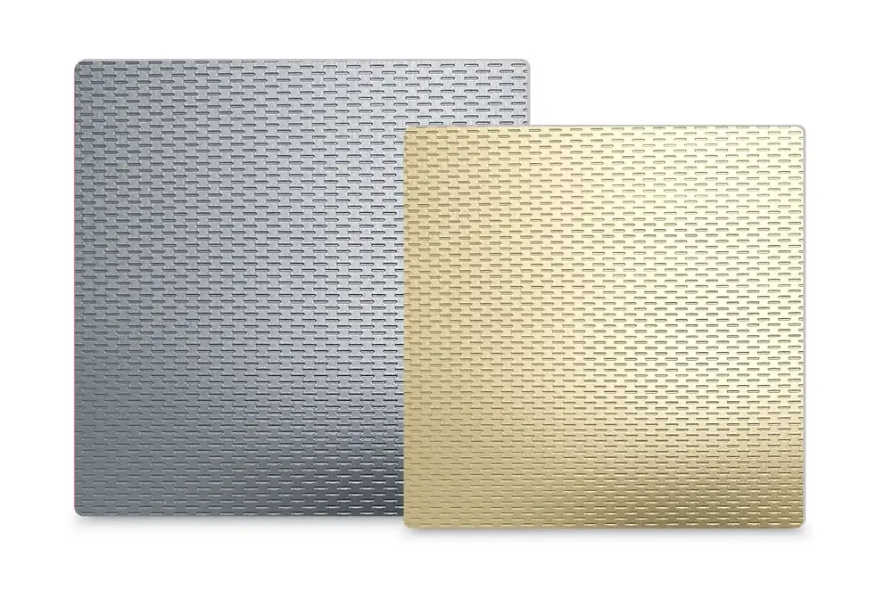 Embossed aluminum sheet