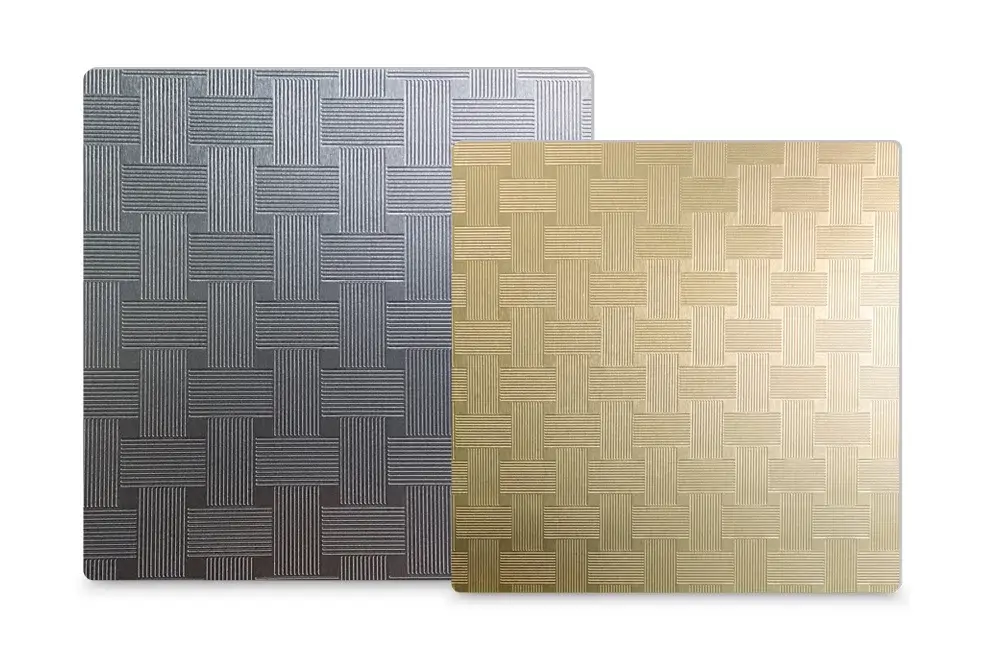 Embossed aluminum sheet