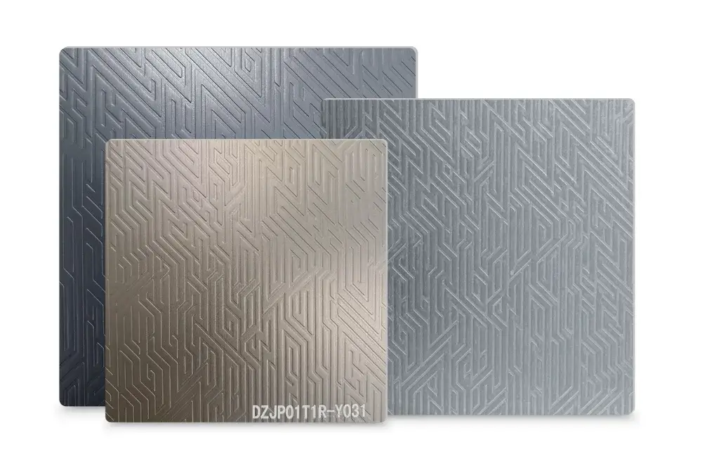 Embossed aluminum sheet