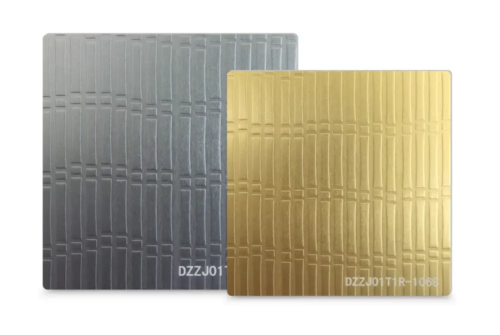 Embossed aluminum sheet