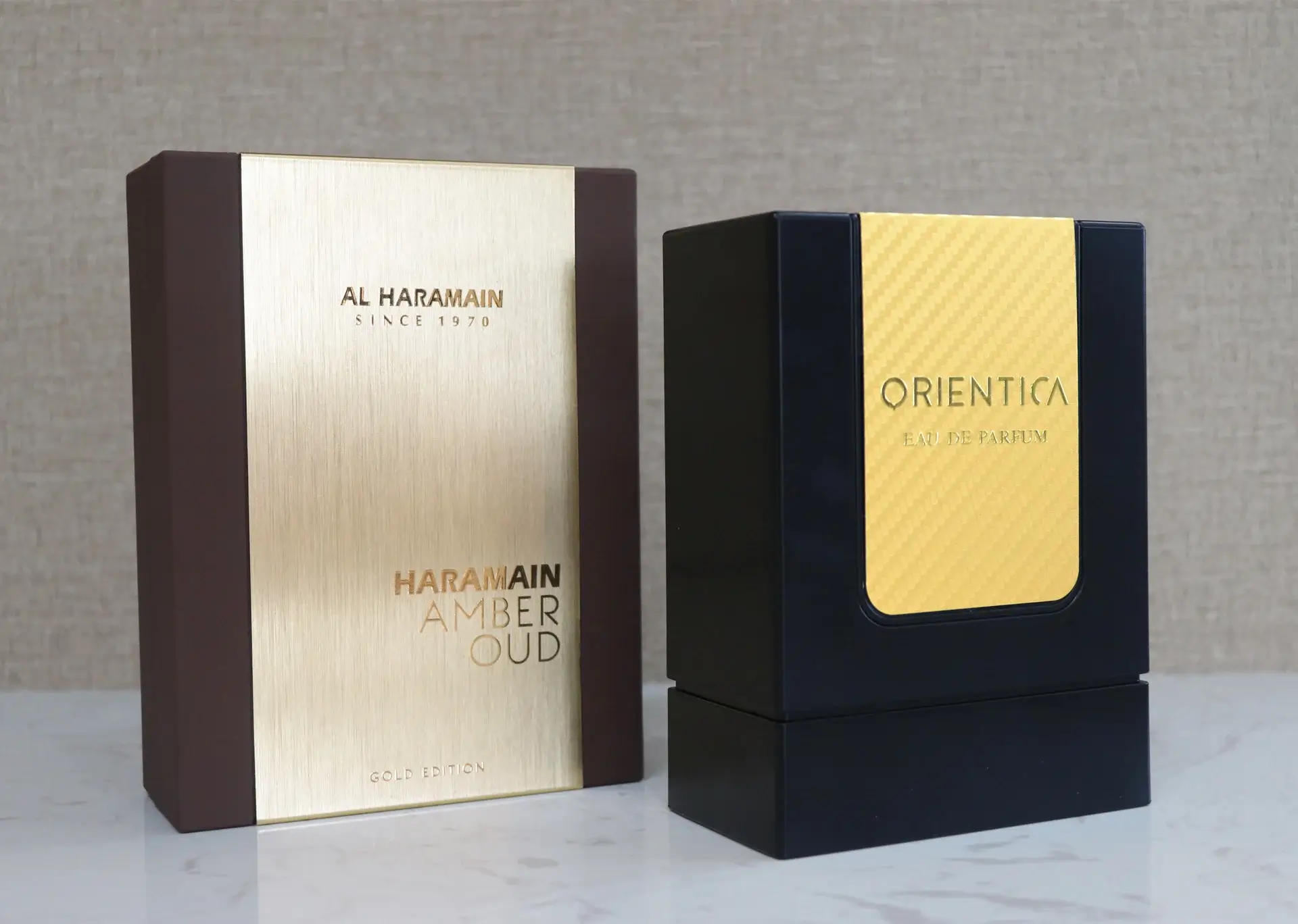 Perfume box - Anodized aluminum finish