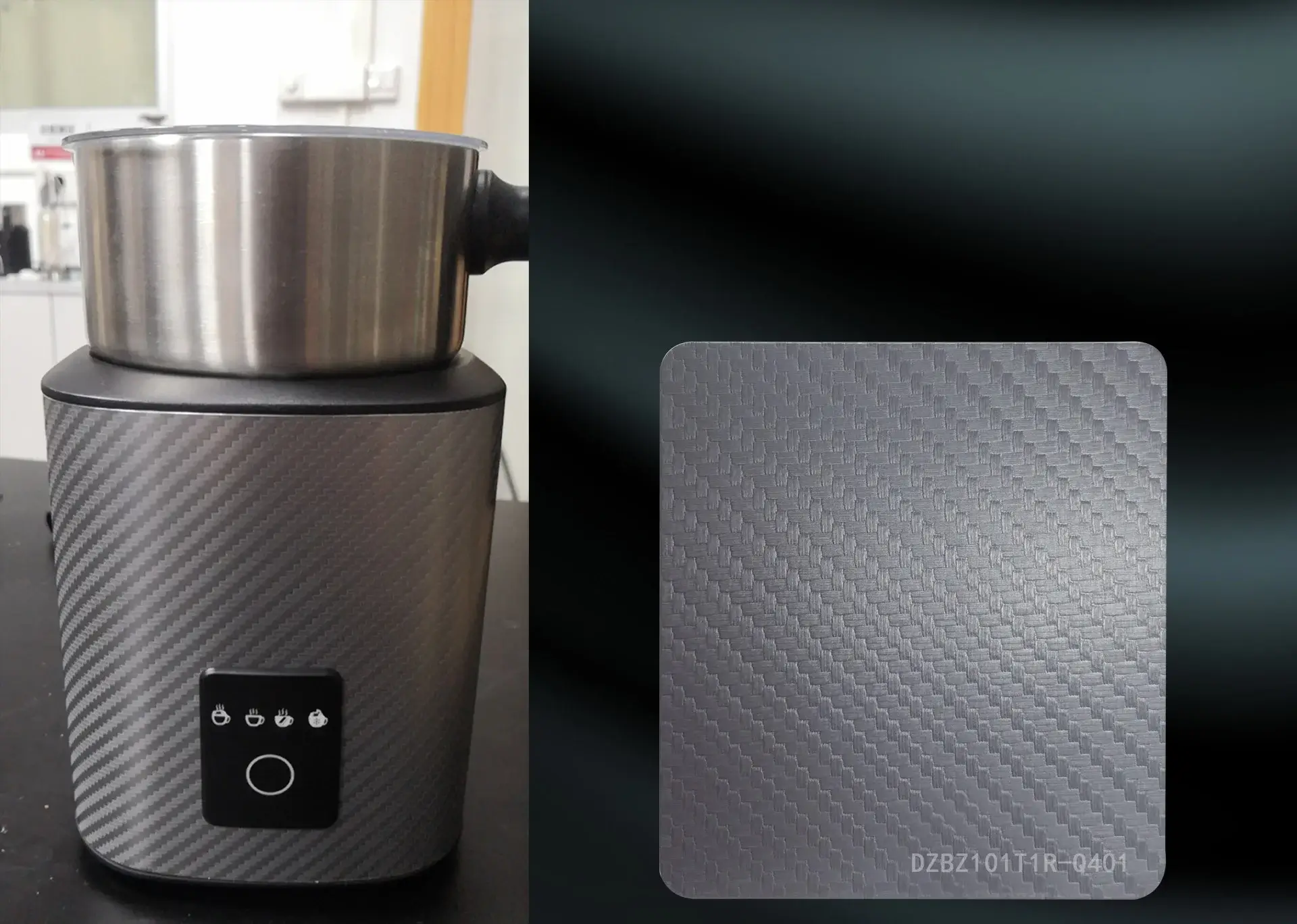 Smart kettle - Anodized aluminum finish